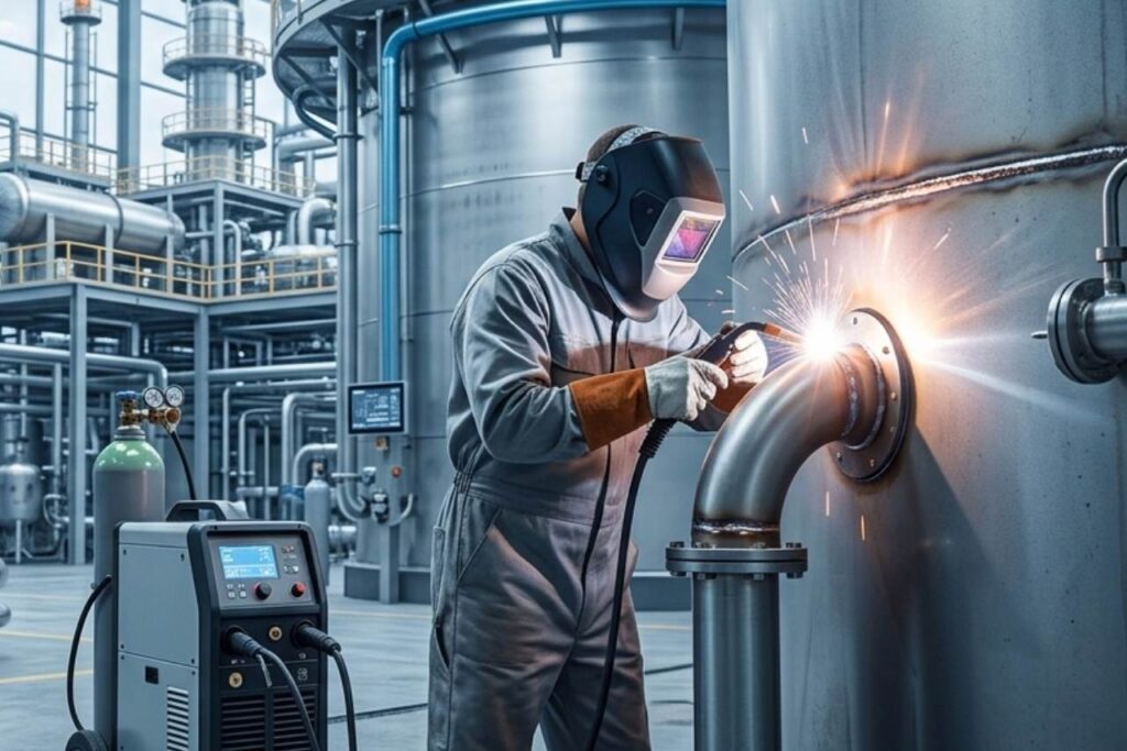 Вводится независимая оценка квалификации (НОК) для сварщиков на ОПО