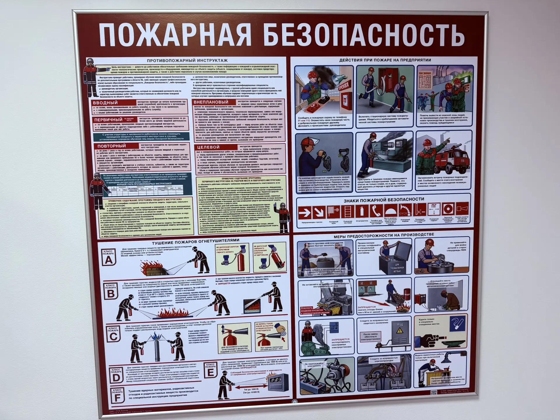 Обучение по пожарной дезопасности